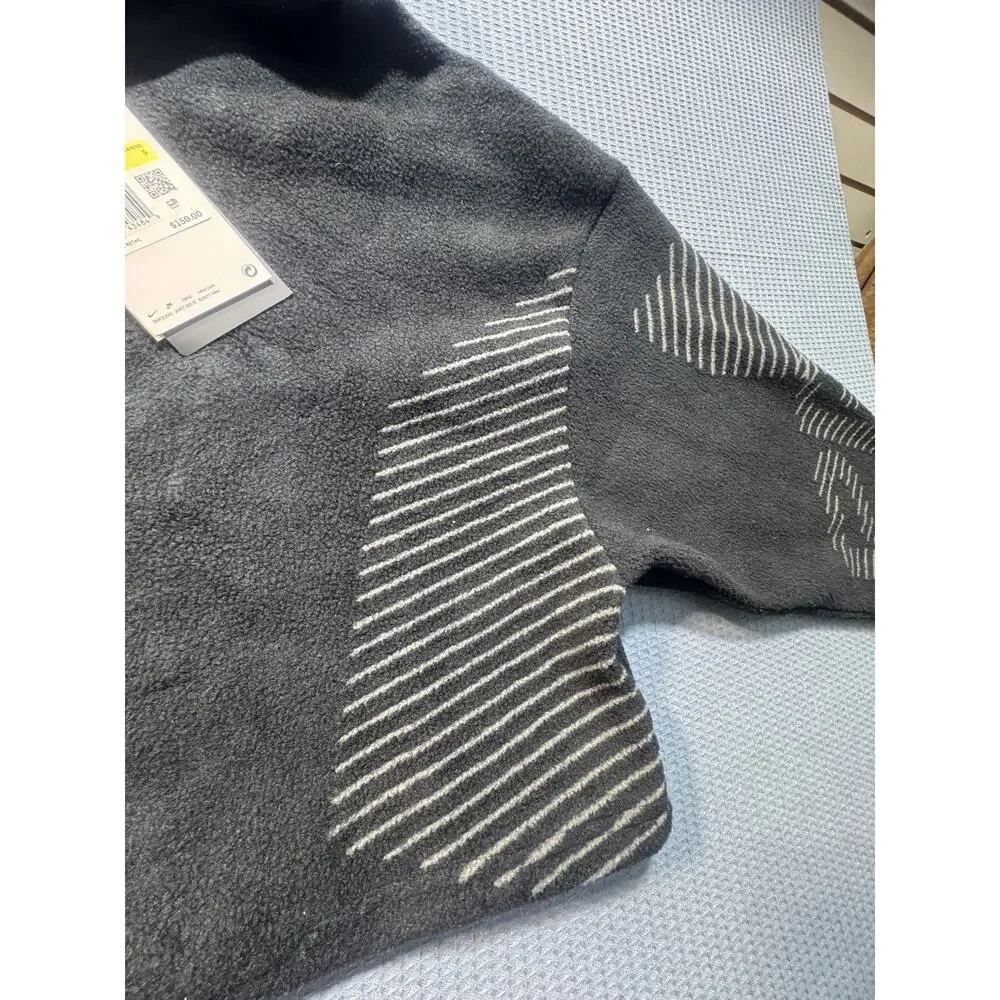 Nike Pro Therma-FIT ADV Cropped Fleece‎ Hoodie Women's Sz S Black Brand New